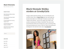 Tablet Screenshot of blackshemales.org